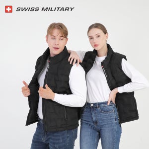 스위스밀리터리 발열조끼 열선조끼 겨울조끼 방한조끼 HIVE-510