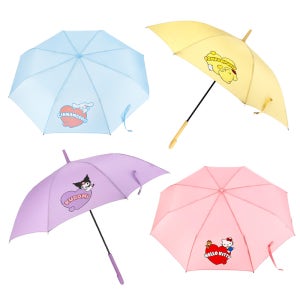 헬로키티 쿠루미 시나모롤 폼폼푸린 3단우산 자동우산 장우산