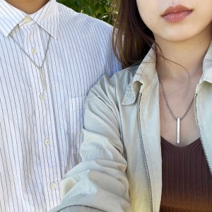 커플 목걸이 1+1 스틱 학생 우정 목걸이 아이템