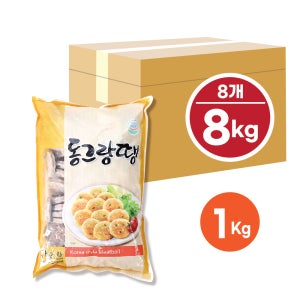 맛집의비결 동그랑땡 업소용도매 1kg, 8개