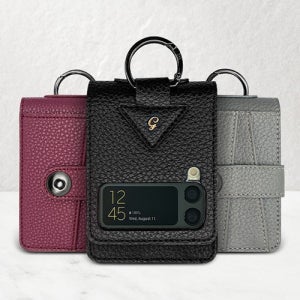 바이런 링 케이스 카드수납 포켓기능 갤럭시Z플립4