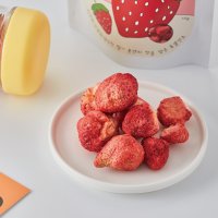 [캔디부스터] 뽀뽀제과 동결건조 딸기 10g 강아지간식 강아지과일간식
