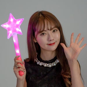 LED스타별봉 핑크 KC인증정품 콘서트 공연