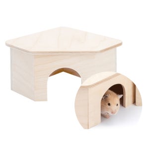 바이오라이프 삼각코너 햄스터 은신처 / 햄스터 자연주의 케이지 꾸미기 이너하우스 숨숨집