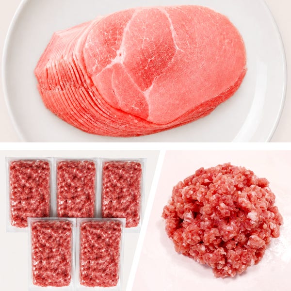 한돈 돼지고기 뒷다리살 불고기용 제육용 보쌈용 다짐육 민찌 돈민찌 소분포장 총1kg 냉동