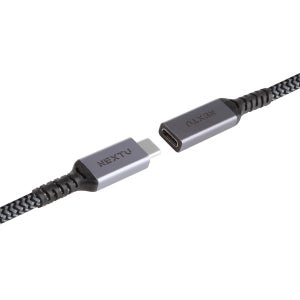 이지넷유비쿼터스 넥스트유 NEXTU NEXT-1727CF-100W Type C to C PD 100w usb3.1 C타입 고속충전 연장 케이블 1M