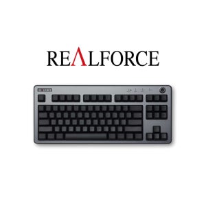 리얼포스 MAC OS 전용 R3 블랙 APC 저소음 텐키리스 토프레 45g 무접점 키보드