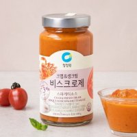 대상 청정원 크랩 & 생크림 비스크 로제 스파게티소스 600g