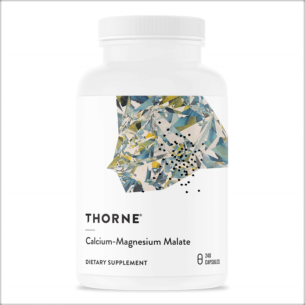 Thorne Research, <b>칼슘</b>-마그네슘 말산염, 캡슐 240정