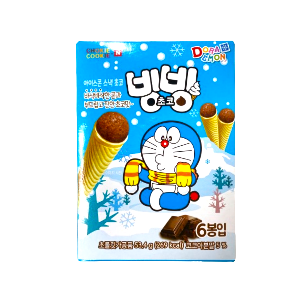 빙빙 초코 로티프렌즈 아이스크림콘과자