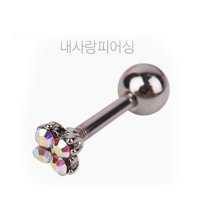 [내사랑피어싱]미니큐빅피어싱 작은스톤 써지컬 ministone piercing surgicalst