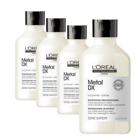 로레알 파리 프로페셔널 세리 엑스퍼트 메탈 DX 헤어 샴푸 300ml 4팩 L’Oral Paris series Expert Metal DX Hair shampoo