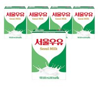 서울우유 멸균우유 흰우유 200ml 24팩