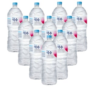 하이트 진로 석수 안전한생수 2L 12개