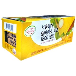 서울우유 체다 슬라이스치즈 멀티 1800g /100장