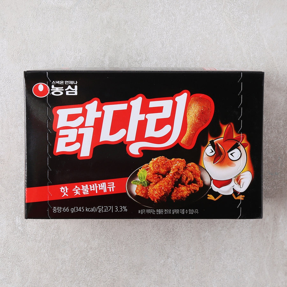 농심 닭다리 후라이드치킨 맛 66g