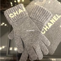 (여러 칼라) 샤넬 스팽글 로고 캐시미어 장갑 CHANEL CASHMERE GLOVES