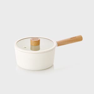 베카 블랑우드 세라믹코팅 인덕션겸용 IH 편수냄비 18cm 라면냄비