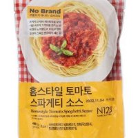 시아스 노브랜드 홈스타일 토마토 스파게티소스 400g