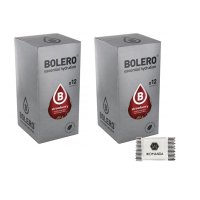 Bolero 볼레로 과일워터 딸기 스트로베리 맛 9g 12개입 2팩