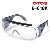 오토스 OTOS B-618A 고글 보안경 비말차단 산업용 작업용 벌초용 주다사보안경