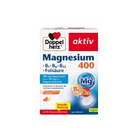 도펠헤르츠 마그네슘 400 비타민B 90정 Doppelherz Magnesium