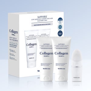 웰더마 콜라겐 클렌징 듀오세트 (150g+150g+디바이스)