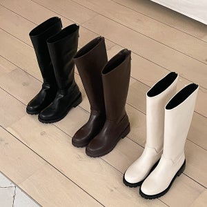 통넓은롱부츠 하비롱부츠 통부츠 (3color)