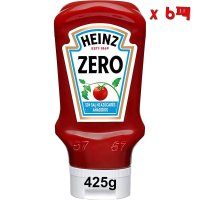 Heinz Ketchup Zero Sugar and Salt 하인즈 케첩 제로 슈가 앤 솔트 425g 6팩