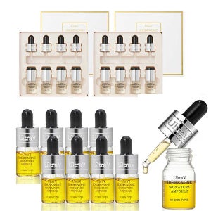 공식판매처 울트라브이 시즌2 이데베논 시그니처 앰플 8ml x 8개 총 2box /팔자주름 얼굴리프팅