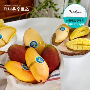 백화점 식품관 태국 골드망고 마하차녹망고 애플망고 과일선물세트 가정용 2kg 5kg