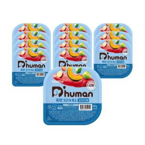 [듀먼] 오리&채소 오리지널 화식사료 50g x12팩