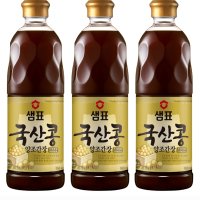 샘표 국산콩 프리미엄 간장 860ml X 3