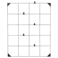 이케아 메모판+클립 쇠스달라 60x75 cm