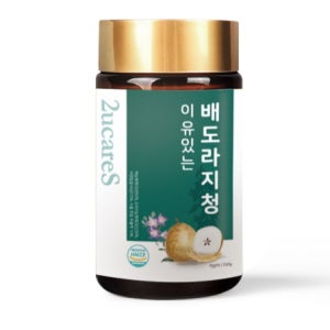 이유있는 배도라지청 250g 2병 국내산 수제 배도라지청 음식 즙