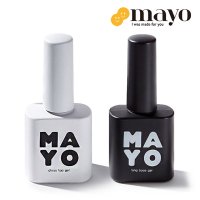 MAYO 마요 베이스젤 탑젤 세트 10ml 기초젤네일 폴리쉬 매니큐어 유지력