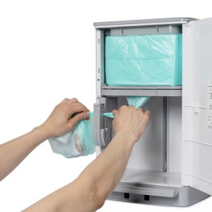 [매직캔] 휴지통 히포 오토실링 MH250WGA(21L) MH280WGA(27L) 듀얼오픈 쓰레기통