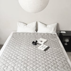 보국 에어셀 피치스킨 전기요 그레이홀릭 싱글