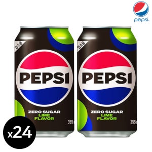 펩시제로 슈거 라임향 355ml 24캔 제로콜라 뚱캔 캔음료 음료수 업소