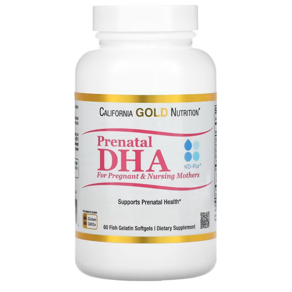 캘리포니아골드뉴트리션 <b>프리네이탈 DHA</b> 프레그넌트 널싱 머더 오메가3 <b>450mg</b> 60소프트젤