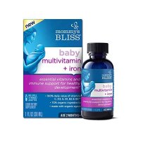 Mommy’s Bliss Baby Multivitamin 철분 아연 엽산 이뮨 Iron Bone Development Age 2 Months+ 30 ml