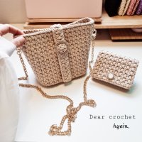 넝쿨 보석 코바늘 가방 (vine crochet bag)