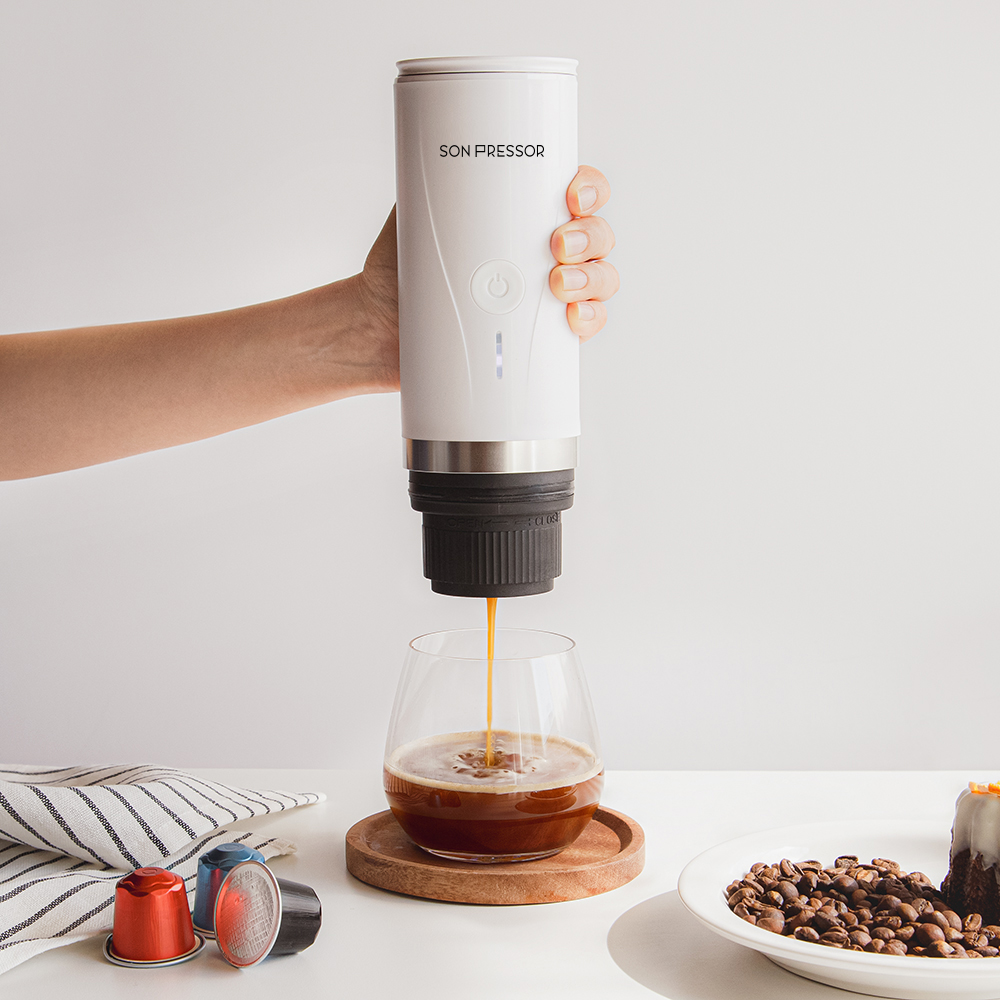 휴대용 캡슐 커피머신 가정용 캠핑용 사무실 미니 에스프레소 머신 기계