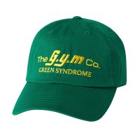 그린 신드롬 GREEN SYNDROME CO. LOGO BASEBALL CAP - GREEN