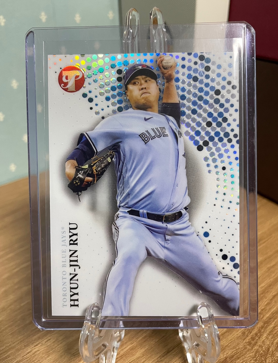 2022 탑스 프리스틴 류현진 리플렉터 카드 (Topps Pristine Hyun-Jin Ryu Refractor)