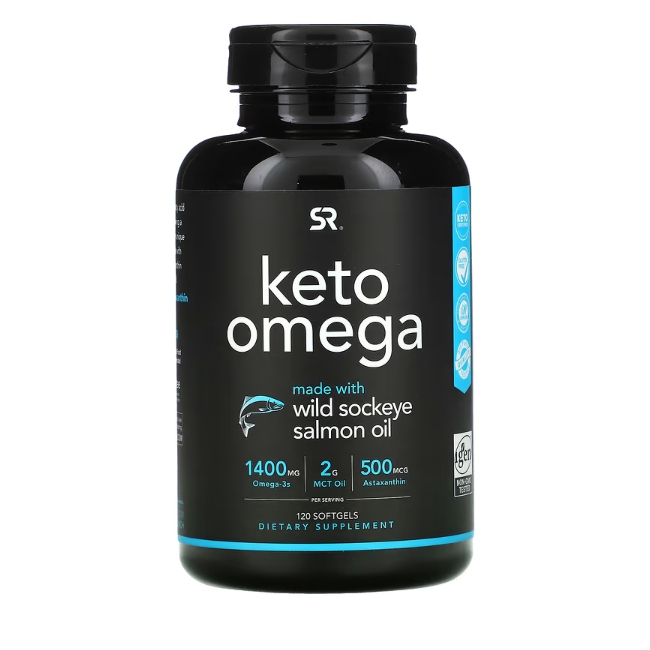 스포츠리서치 <b>케토 오메가 1400mg</b> 120정