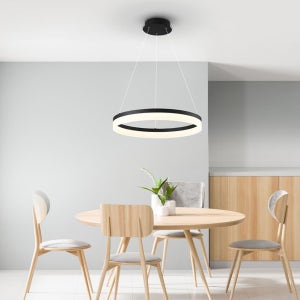 LED 45W 링온 1단 인테리어 원형 링 펜던트 조명 식탁등 카페 인테리어 포인트조명