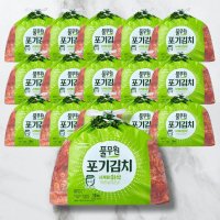 [생산직송] 풀무원 4계절 아삭 포기김치 10kg 맛있는 맛좋은 국산 싱싱한 배추김치