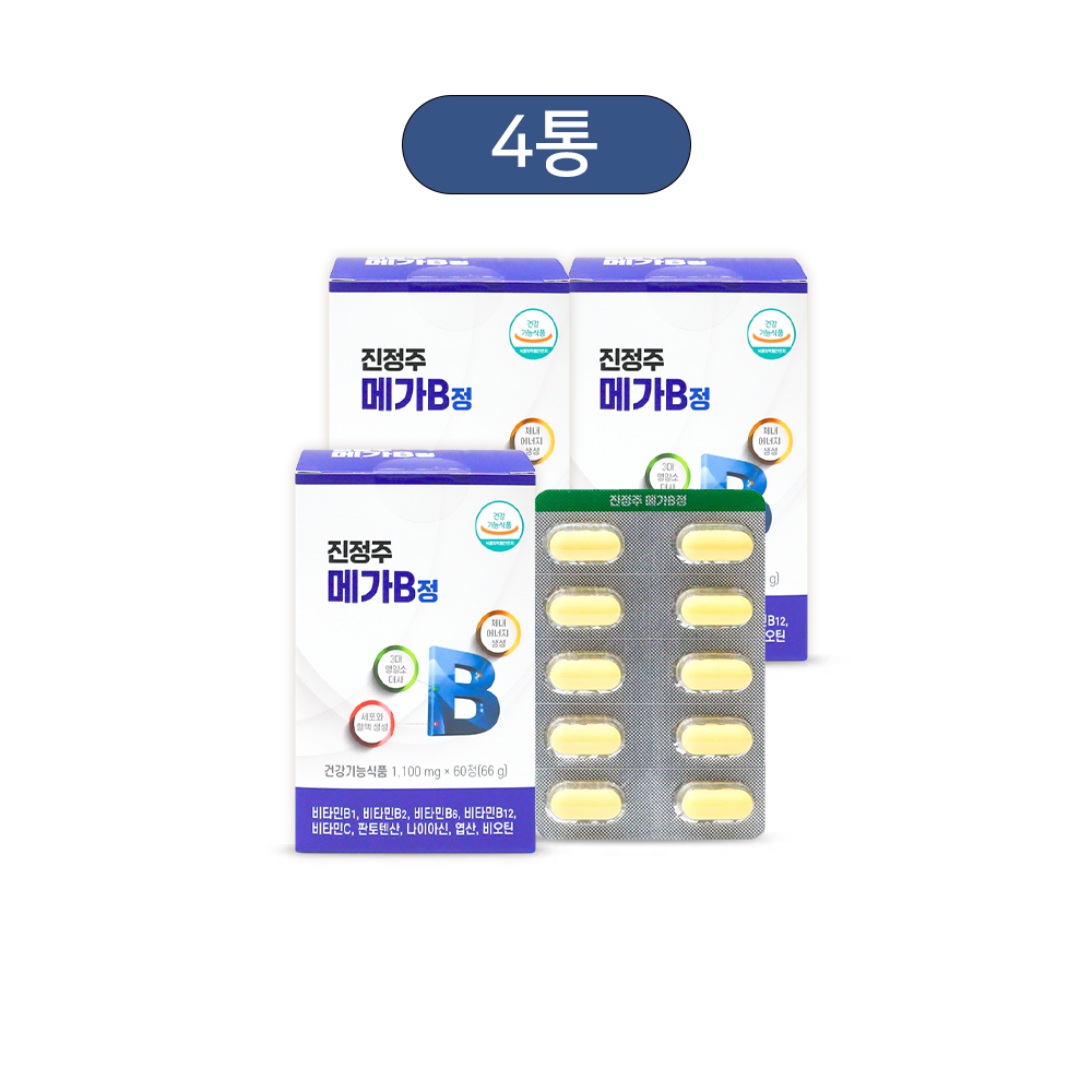 [행사]진정주 메가B정 4통