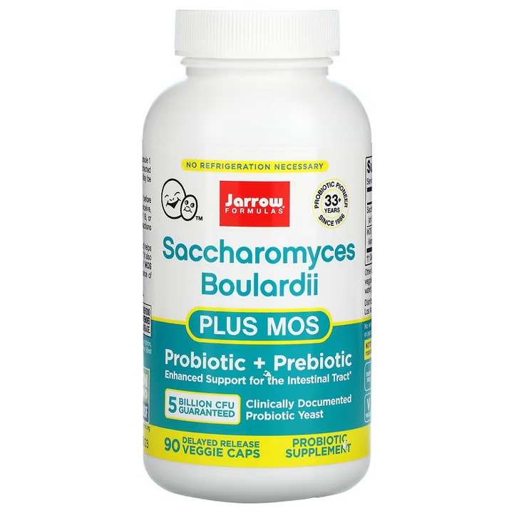 자로우포뮬러스 Jarrow FORMULAS Saccharomyces Boulardii PLUS MOS